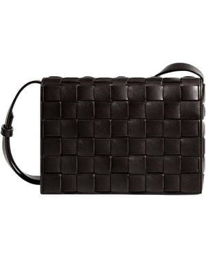 Bottega Veneta Orto Messenger - Black