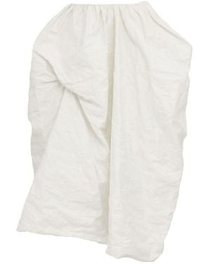 Erdem Metallic Effect Skirt - White