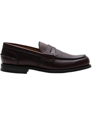 Church's Pembrey Leather Loafers - Black