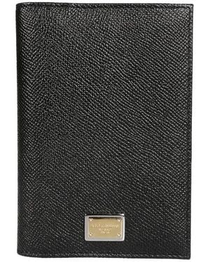 Dolce & Gabbana Fold Out Purse - Black