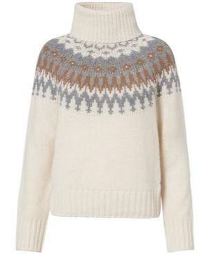 Bogner Turtleneck Sweater - White