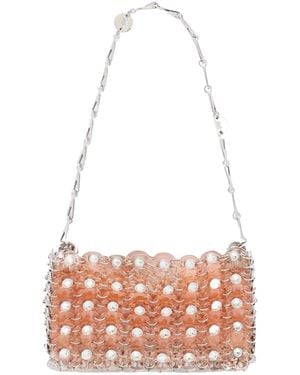 Rabanne Chainmail Shoulder Bag - White