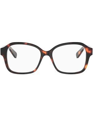 Celine Full-Rim Non-Prescription Glasses - White