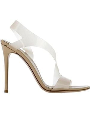 Gianvito Rossi Metropolis 105Mm Sandals - White