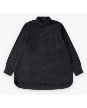 Casey Casey Ikla Pocket Shirt - Blue
