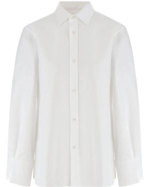 DARKPARK Long-Sleeve Button-Down Shirt - White