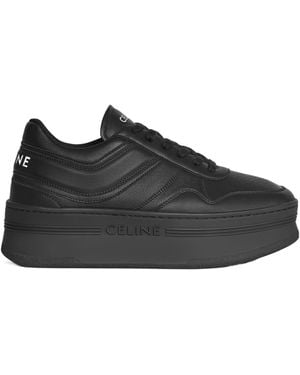 【on sale】関税込 CELINE  ALAN AS-01 LOW LACE-UP SNEAKER Celine Men's AS-01 Alan Canvas & Calfskin Black Low Top