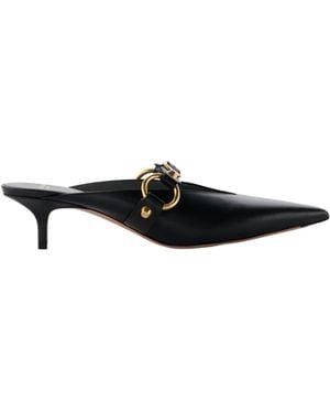 Balenciaga City Mules - Black