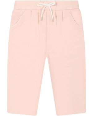 Chloé Drawstring Leggings - Pink
