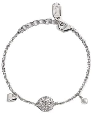 Dior Cd Disco Bracelet - Metallic