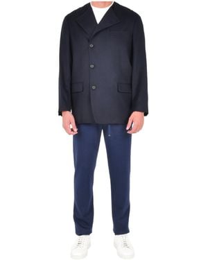 Emporio Armani Long Sleeve Casual Jacket - Blue
