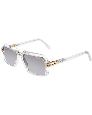 Cazal Geometric Sunglasses - White