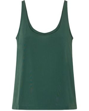 Eres Anae Scoop-Neck Top - Green