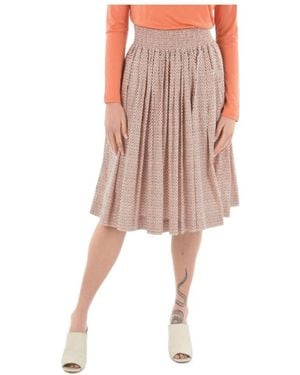 Woolrich Flared Hem Skirt - Pink