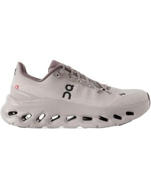 On Shoes Cloudtilt Stretch Recycled-Knit Sneakers - Gray