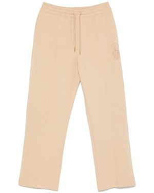 CASABLANCA Embroidered-Logo Drawstring Track Trousers - Natural