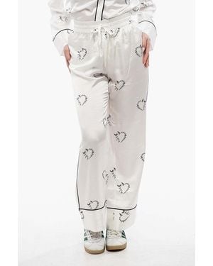 AllSaints Sofi Elastic-Waist Casual Pants - Gray