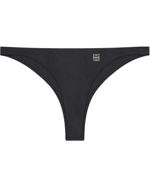 Givenchy Bikini Bottom With 4G Detail - Black