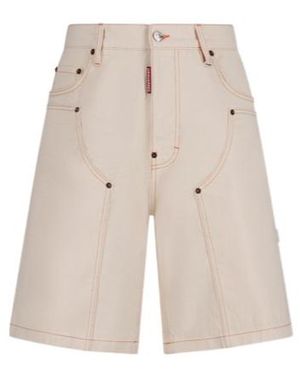DSquared² デニム カーゴ ショーツ - Natural