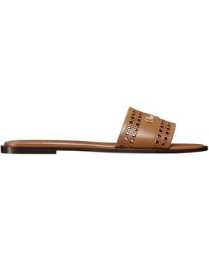 Dior D-Lane Slide - Brown