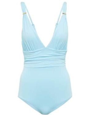 Melissa Odabash Panarea Swimsuit - Blue