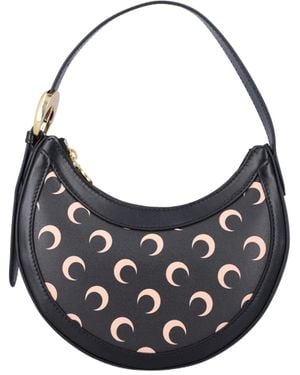 Marine Serre Moon Eclips Mini Shoulder Bag - Black