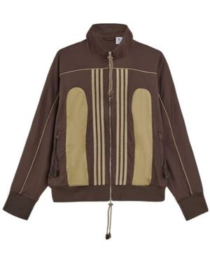 adidas X Song For The Mute Zip-Up Jacket - Brown