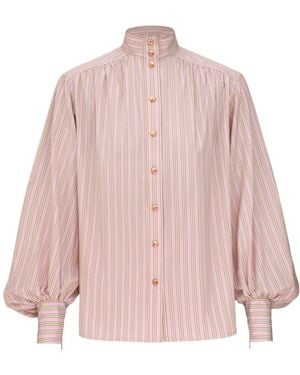 Zimmermann Striped Shirt - Pink