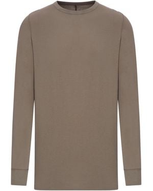 Rick Owens Long-Sleeve T-Shirt - Brown