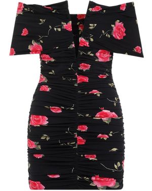 Magda Butrym Printed Dress - Black