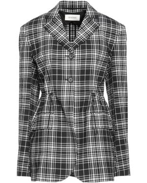 Sportmax Colorful Plaid Blazer - Black