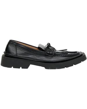 Maison Margiela Level Fringed Loafer - Black