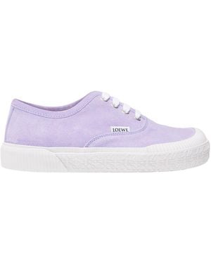 Loewe Terra Vulca Lace-Up Sneaker - Purple