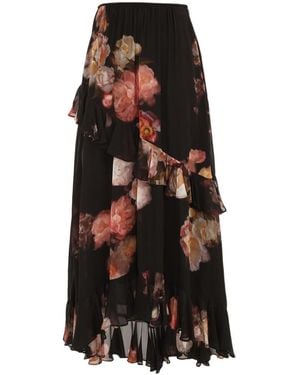Zimmermann Floral Skirts - Black