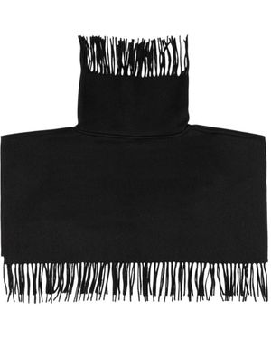 By Malene Birger Turtla Wool Tassel Scarf - Black