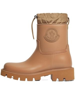 Moncler Kickstream Rain Boots - Brown