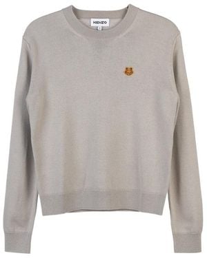 KENZO Long-Sleeved Jumper - Grey