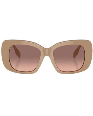 Burberry Eyewear Square Frame Sunglasses - Pink