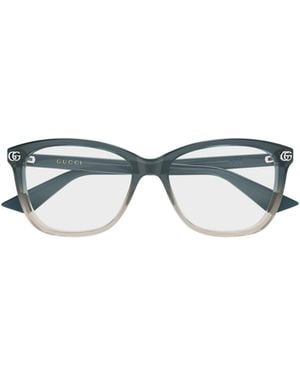 Gucci Eyewear Square Frame Glasses - Multicolor