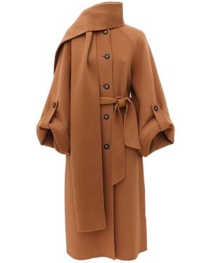 Zimmermann Long-Sleeved Coat - Brown