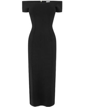 JOSEPH Short-Sleeved Dress - Black