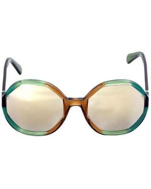 Marc Jacobs Logo Sunglasses - Metallic