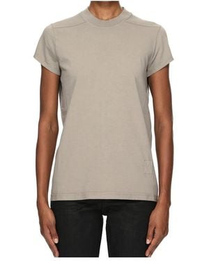 Rick Owens Short-Sleeved Crewneck T-Shirt - Grey