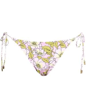 Tory Burch Tie Fastening Bikinis - White