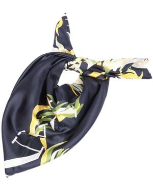 Lanvin Logo Scarf - Blue