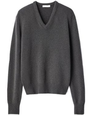 Lemaire V-Neck Sweater - Gray