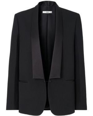 Fendi Grain De Poudre Blazer - Black