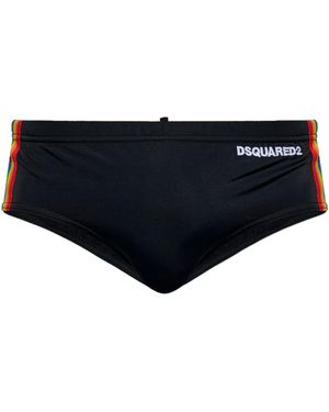 DSquared² Triangle Swim Trunks - Black