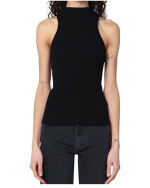 Roberto Collina Cotton Tank Top - Black