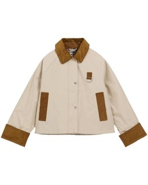 Barbour Long-Sleeve Casual Jacket - Natural